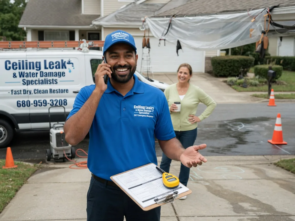 Ceiling Leak Cleanup Brierfield, AL FAQs