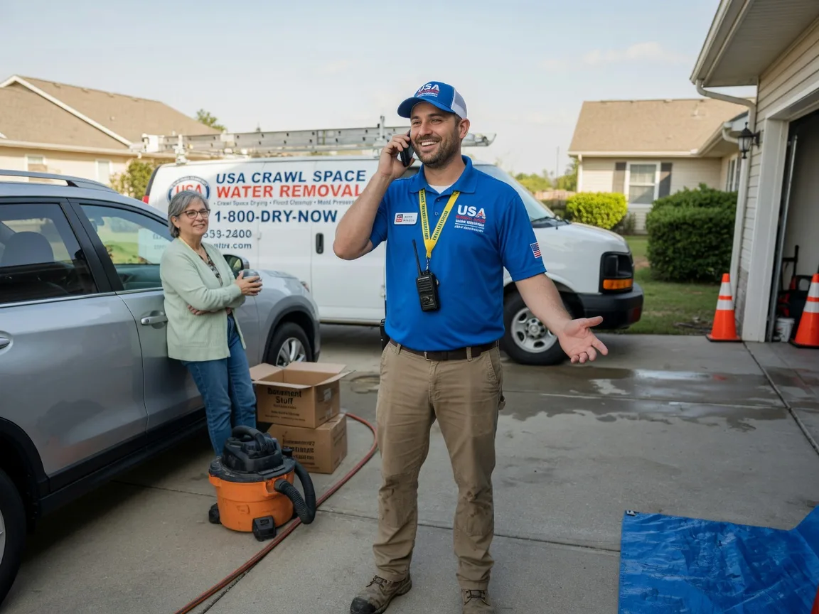 Crawl Space Water Removal Brierfield, AL FAQs